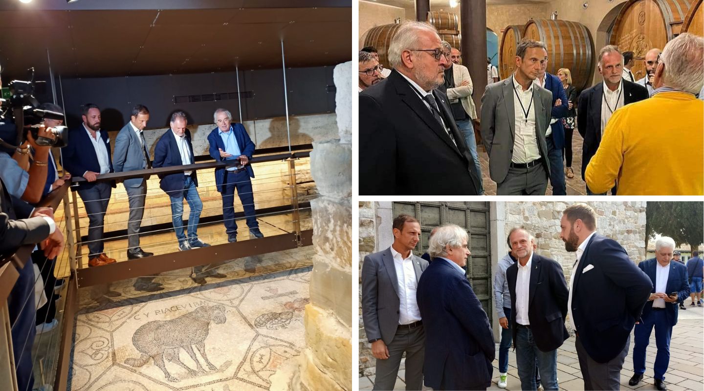 Copertina per Aquileia e Collio, il ministro Garavaglia guarda a turismo e Unesco 